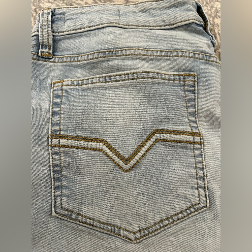 Men's Light Blue Bootcut Jeans Moon Shine Spirit From Boot Barn - Picture 12 of 12